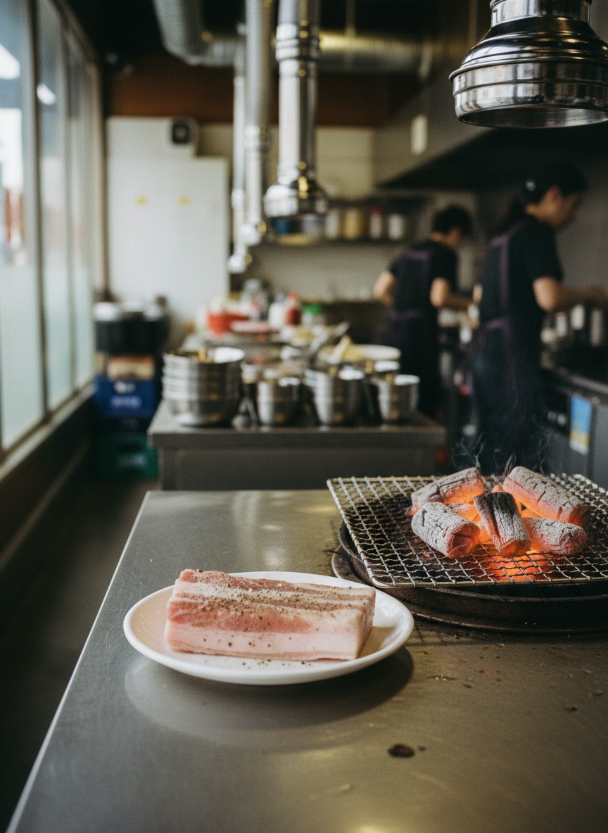 모닥 주방